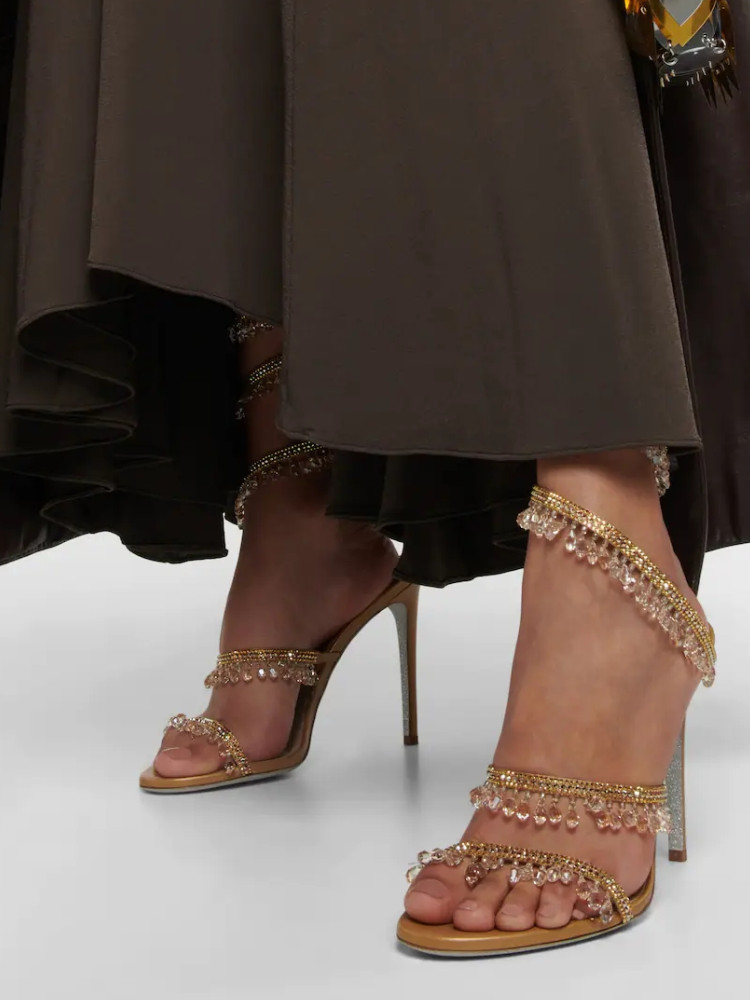 Women'S Shoes Quality - Damskie sandały z wodnymi diamentami, modne,