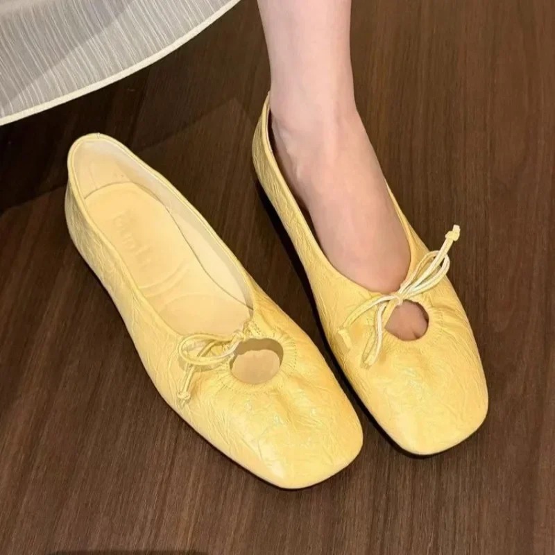 Women'S Shoes For Wide Feet - Luksusowe damskie baleriny, modne buty w