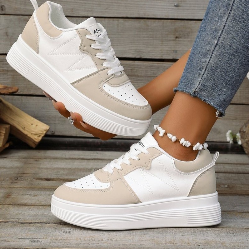 Platform Sneakers Chunky - Damskie sneakersy na platformie z okrągłym