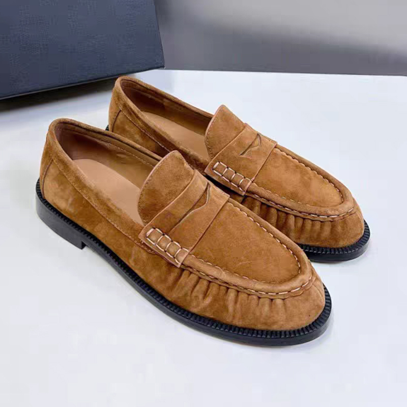 Women'S Shoes Quality - Nowe damskie mokasyny z okrągłym noskiem,