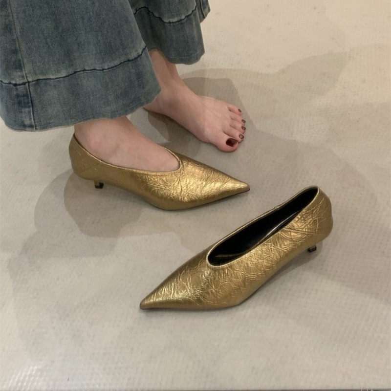 Women'S Shoes For Work - Jesień 2025 Nowe Eleganckie Półbuty Damskie