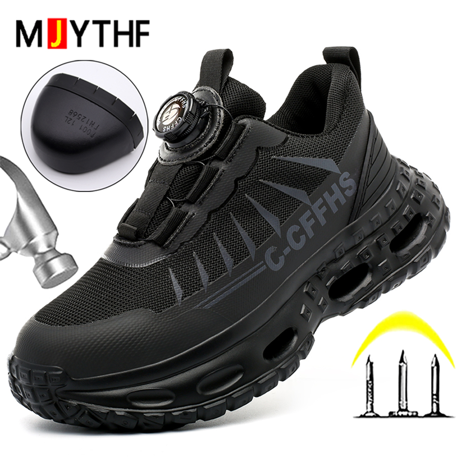 Women'S Shoes For Work - Buty robocze damskie z obrotowym zapięciem,