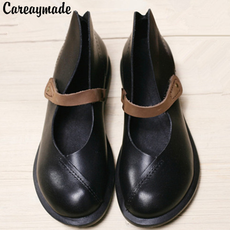 Women'S Shoes Quality - Careaymade-nowe pół kostki krótkie prawdziwe oryginalne