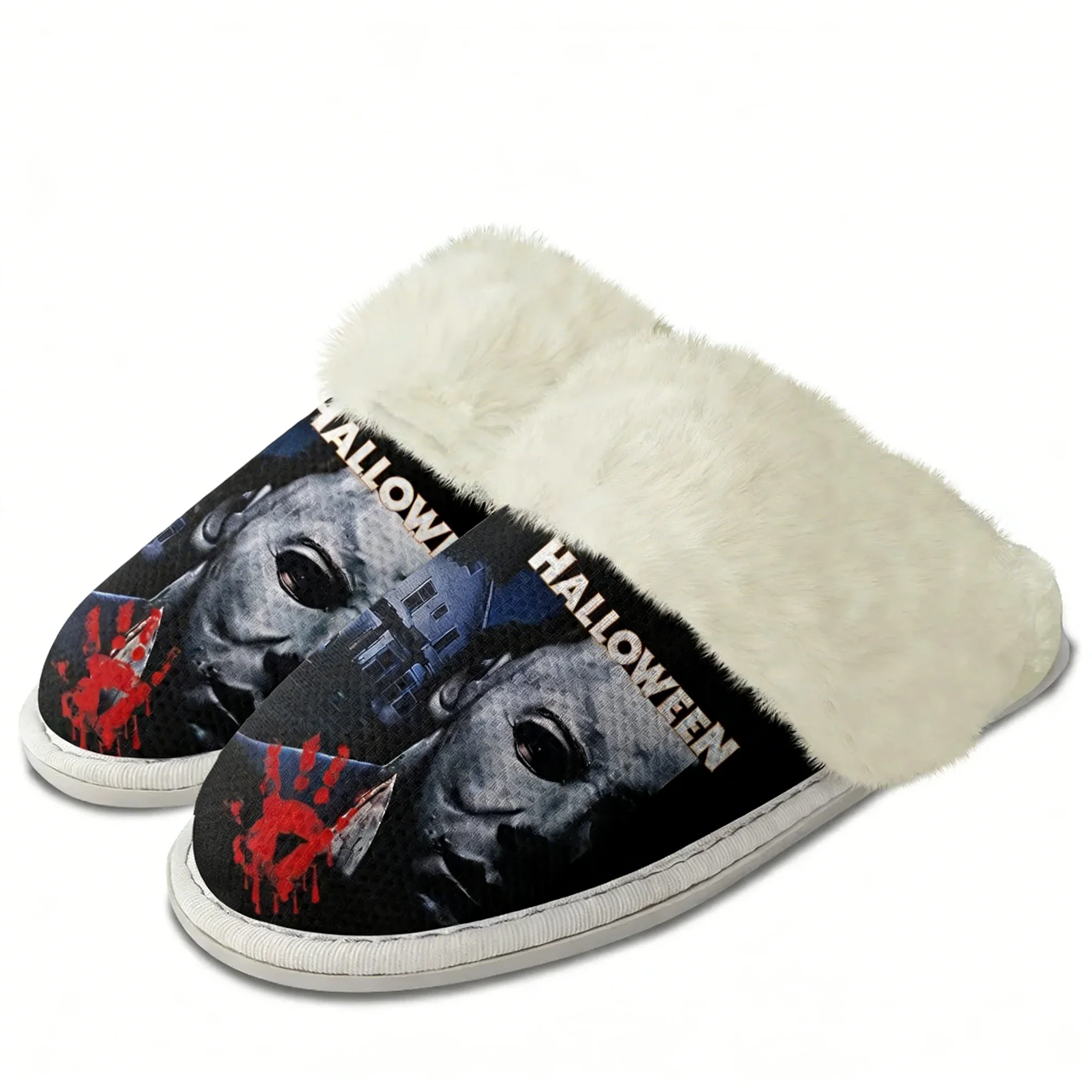 Women Shoes Myer - Kapcie Michael Myers Halloween Killer, ciepłe