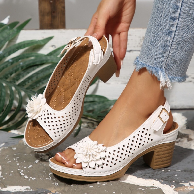 Damskie sandały na masywnym ob – Women'S Shoes Quality recenzja i cena