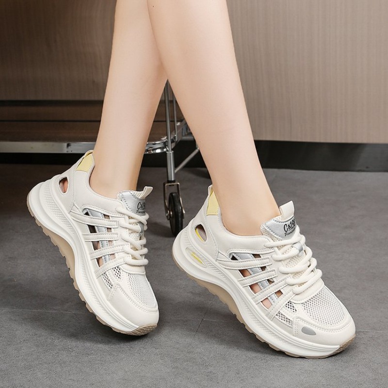 Damskie sneakersy z okrągłym n – Platform Sneakers Chunky recenzja i cena