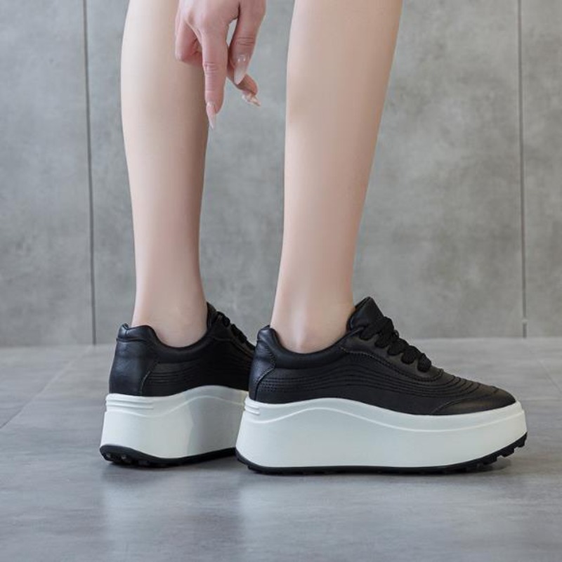 Buty damskie na platformie, z  – Platform Sneakers Chunky recenzja i cena