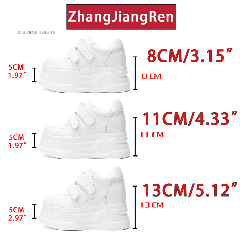 ZJR 8-13cm Damskie buty z wewn – Platform Sneakers Chunky recenzja i cena