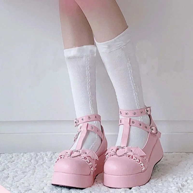 Nowe Różowe Damskie Czółenka M – Women Shoes Wedges recenzja i cena