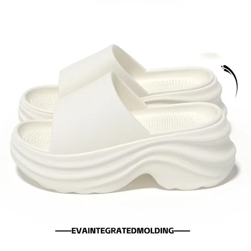 Grube platformy, jednokolorowe – Women Shoes Wedges recenzja i cena