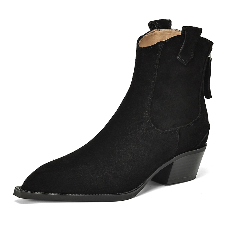 Botki damskie AIYUQI 2026, now – Block Heel Ankle Boots recenzja i cena