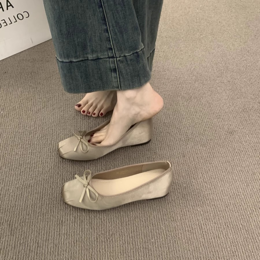 Baletki na ukrytym koturnie w  – Women Shoes Wedges recenzja i cena
