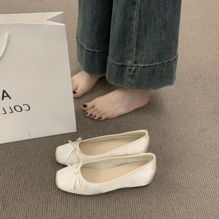 Baletki na ukrytym koturnie w  – Women Shoes Wedges recenzja i cena