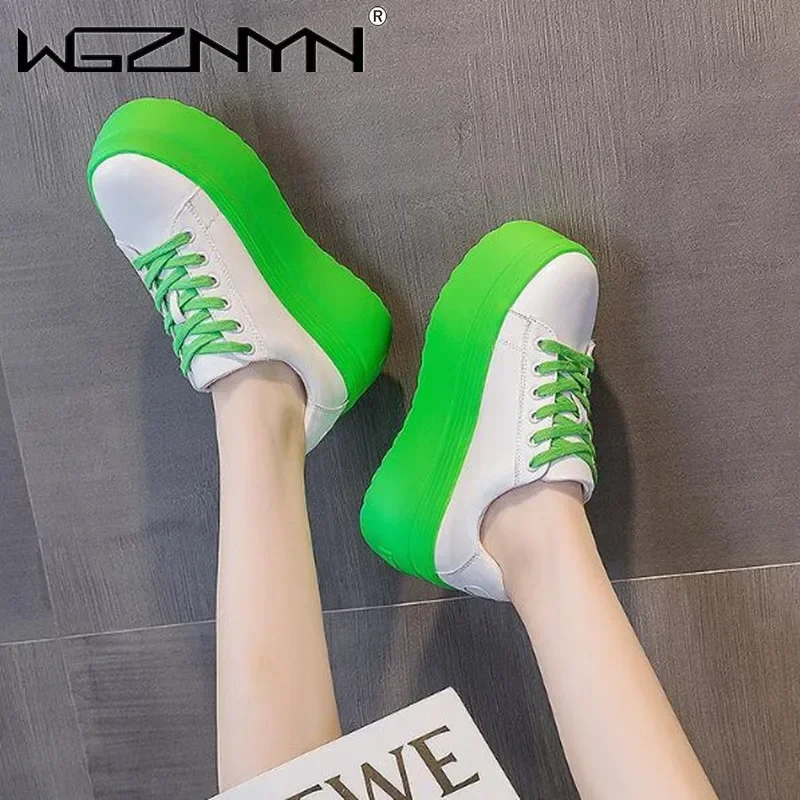 Luksusowe jesienne damskie but – Platform Sneakers Chunky recenzja i cena