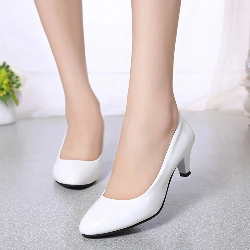 Damskie czółenka Nude Shallow  – Women'S Shoes For Work recenzja i cena