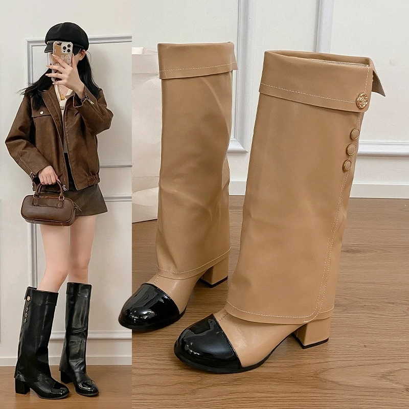 Botki na jesień/zimę 2025 z ok – Block Heel Ankle Boots recenzja i cena