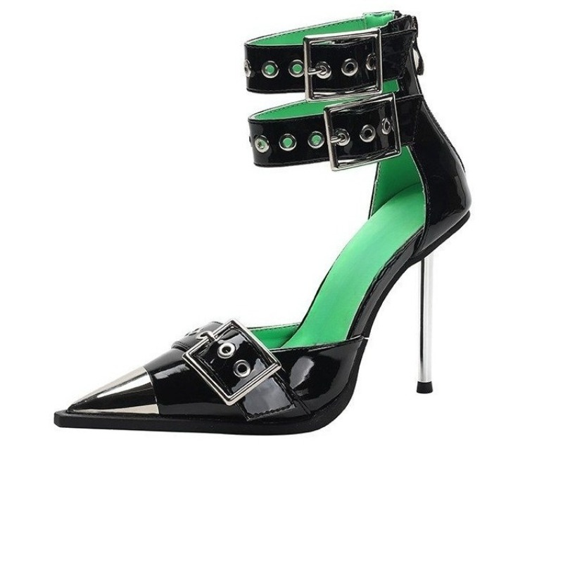 Sandały na szpilce z metalowym – Women'S Shoes Quality recenzja i cena